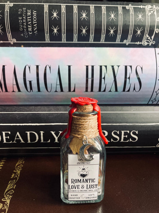 Romantic Love & Lust Spell Jar