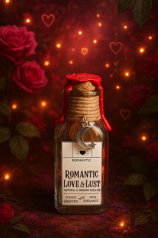Romantic Love & Lust Spell Jar
