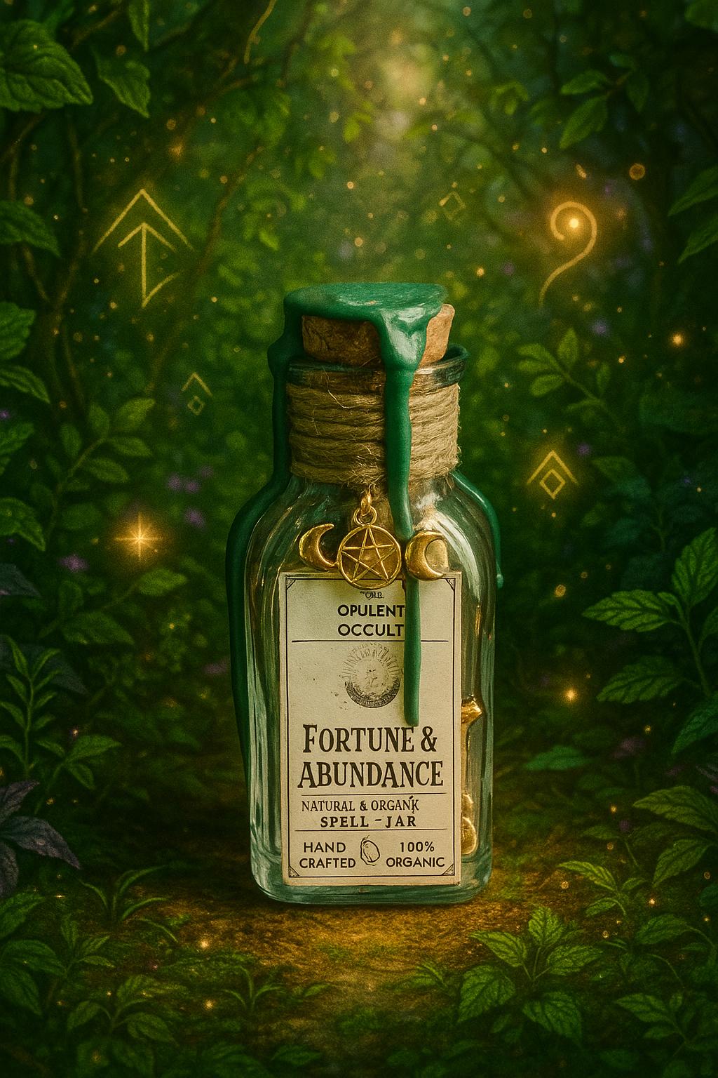 Fortune & Abundance Spell Jar