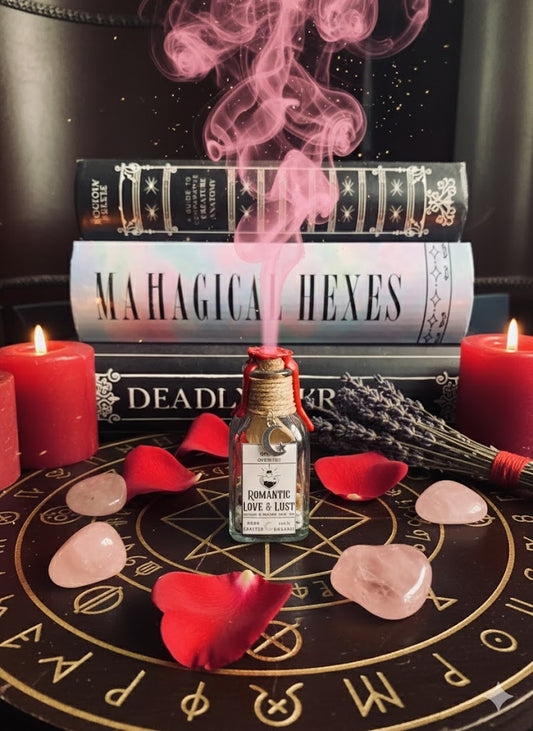 Romantic Love & Lust Spell Jar