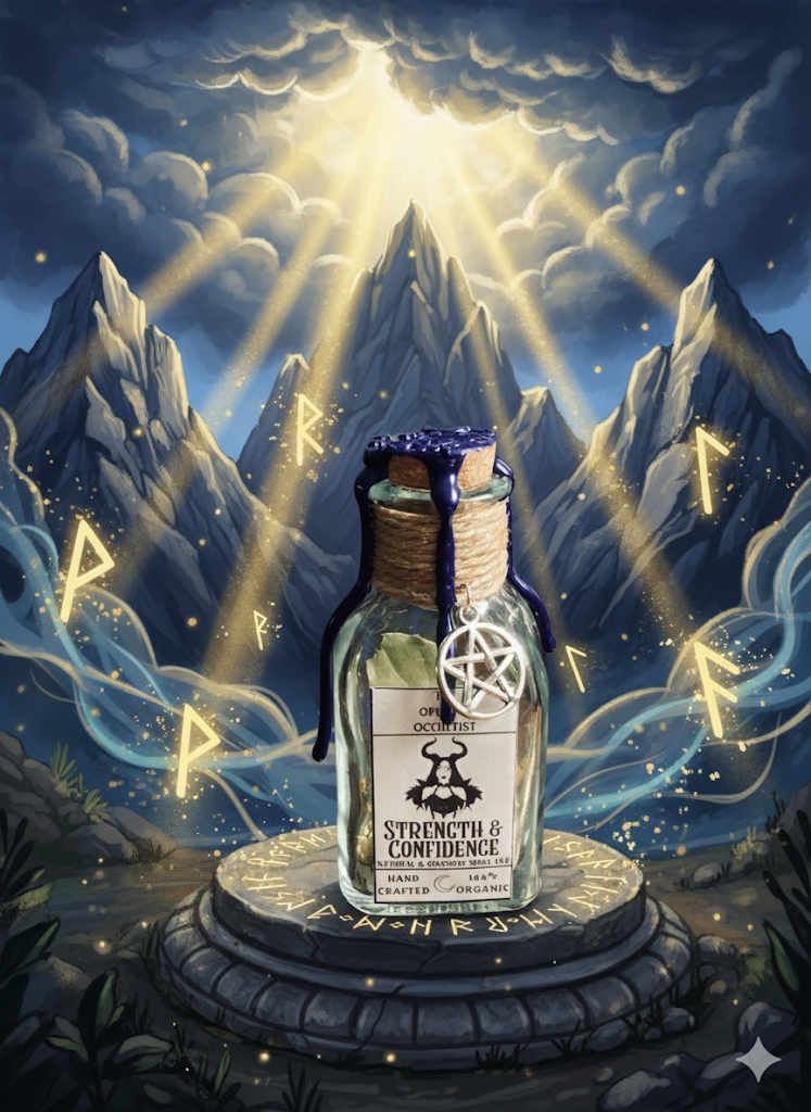 Strength & Confidence Spell Jar